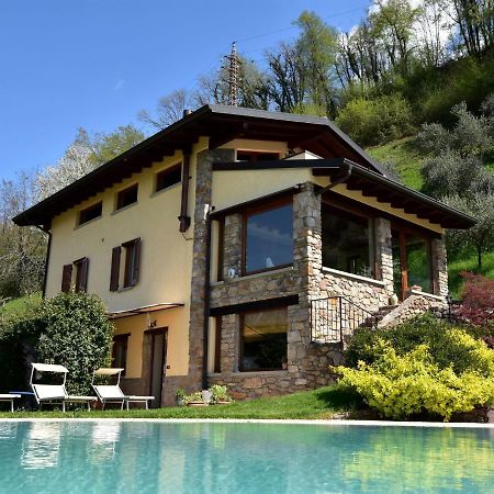 Villa In Pisogne With Pool Garden And Lake View Eksteriør bilde
